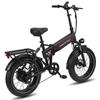 Maxturn Polaris Vikbar Vuxen Elcykel med 250W Motor 48V13Ah Batteri 20-tums Terrängdäck Perfekt för Stadspendling och Utomhuscykling