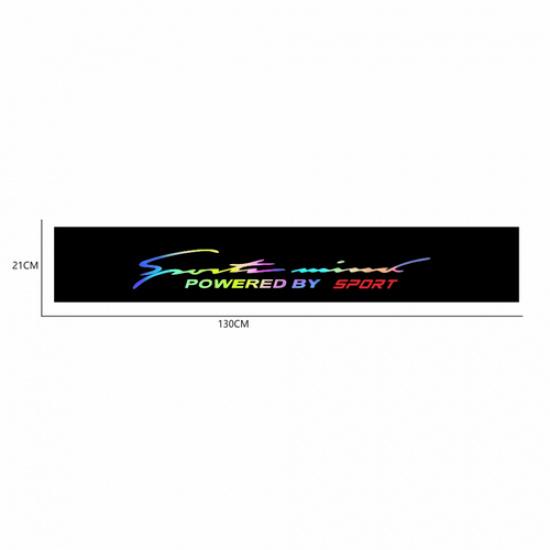 Car Windshield Sticker Non-fading Reflective Vinyl Decals DIY Decor Waterproof