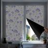 Anti Light Leakage Blackout Glass Sticker Full Blackout Sunshade Film  Apartment