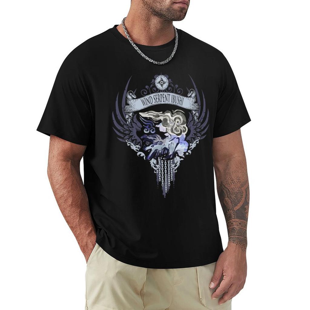 Wind Serpent Ibushi Limited Edition Tshirt Minimalist Casual Short Sleeve Top