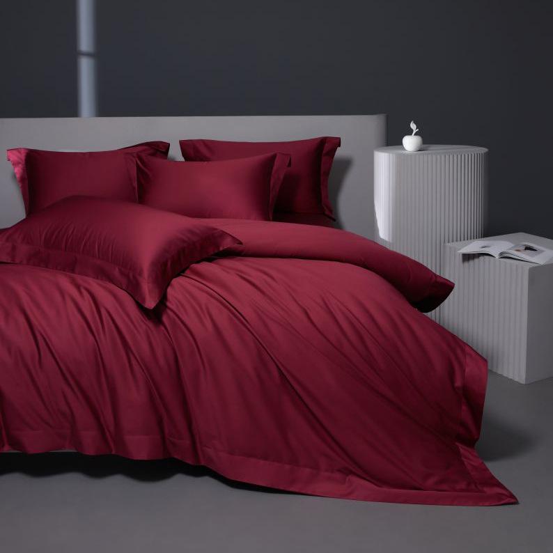 2025 High-End Long-Staple Cotton 160 Bed Sheet 4-Piece Set - Pure Cotton Duvet Cover & Fitted Sheet