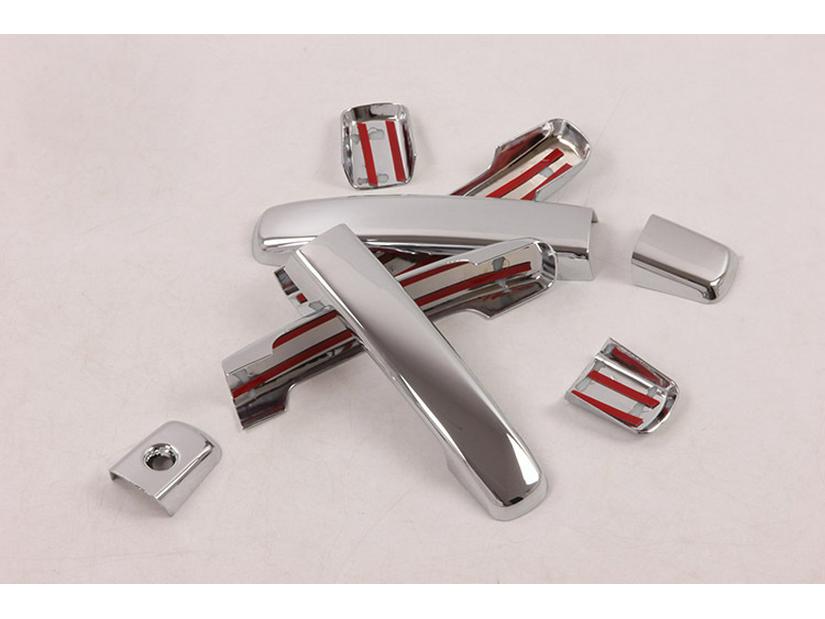 Chrome-Plated ABS Door Handle Decor for 2007 Qashqai - Standard & Smart Versions