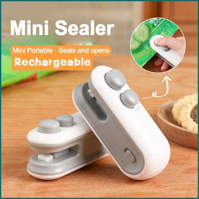 Mini Electric Snack Sealing Machine Dust Proof Moisture Proof Food Packaging Sealing Machine Food Storage Packaging Heat Sealer