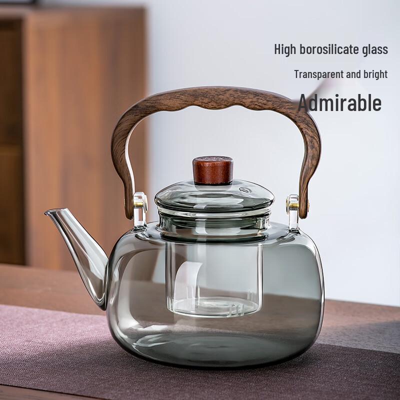 Yaji Heat-Resistant Glass Tea Brewing Pot