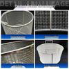 Tianze 304 Stainless Steel Round Ultrasonic Cleaning Basket