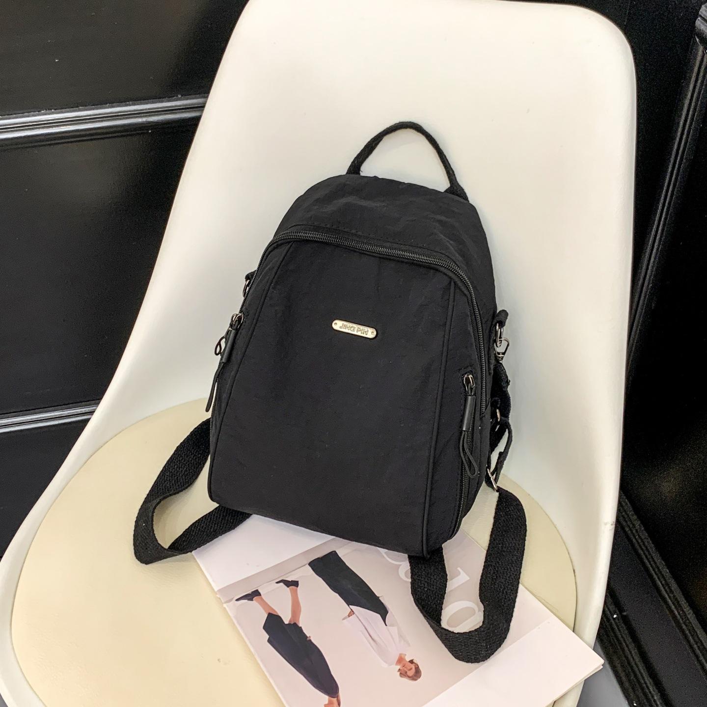 

Autumn backpack new large-capacity commuter travel backpack fashionable versatile lightweight backpack large-capacity handbag