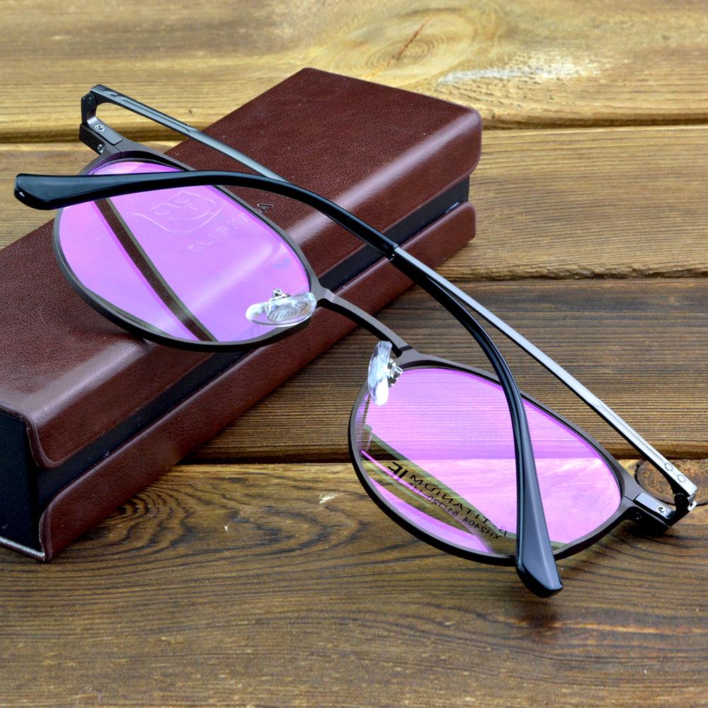 Clara Vida Limit Supply!! Designer Top Qualiy Titanium Durable 10 Years Shallow Brown Optic Eyeglasses Frame +PU Case