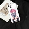 H-Hot V Kasane T-Teto Phone Case For iPhone 17 16 15 14 Plus 13 12 11 Pro Max Transparent Shockproof Cover