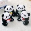 Panda Doll Pendant Keychain Small Doll Jewelry Plush Toy Girl Gift Backpack Pendant Doll