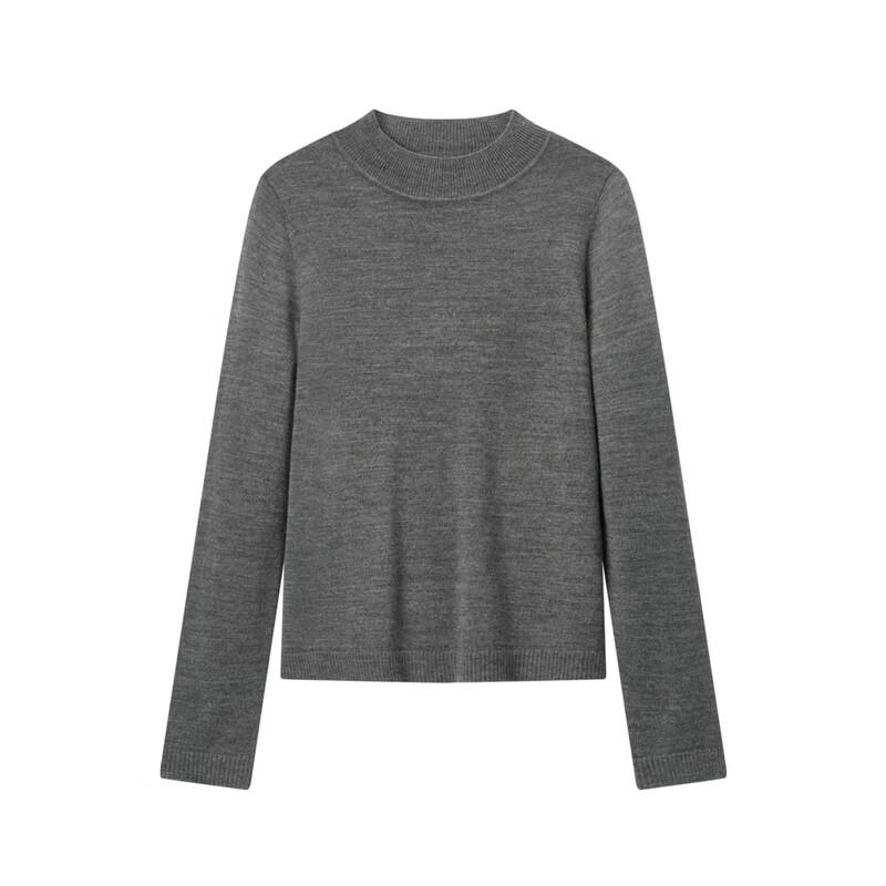 Semir Women's Merino Wool Half-High Neck Base Layer Sweater