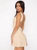 European & American Cross-border Backless Bodycon Dress