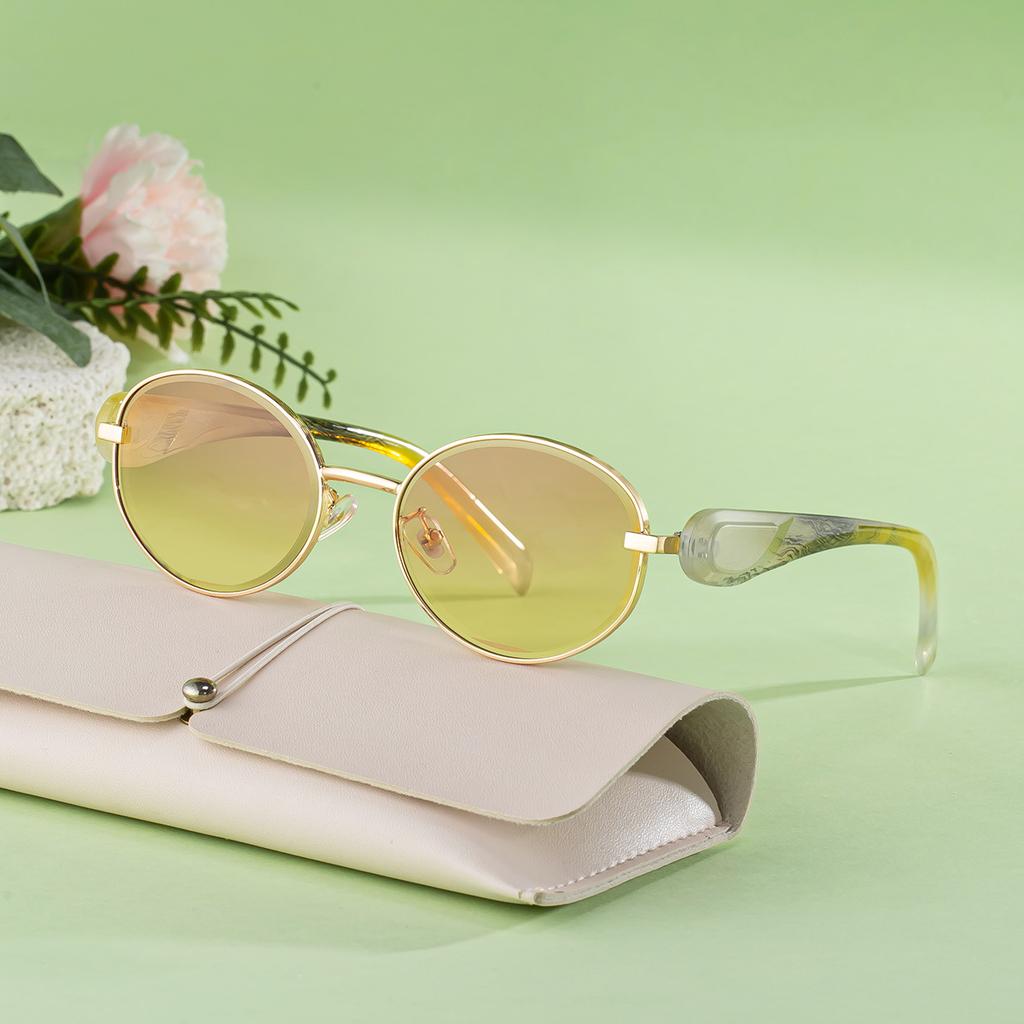 JYL TS Women's Oval - Unique Outdoor Street Sun-Protective Trendy WF-5G263