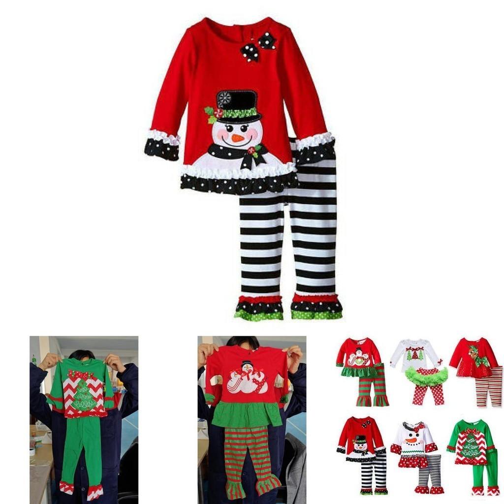 Weihnachtskleidung Kinder Nikolaus Set Kinder Spitzenhose Zweiteiliges Set