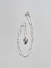 Lovetrix Silver925 Heart Drop Necklace