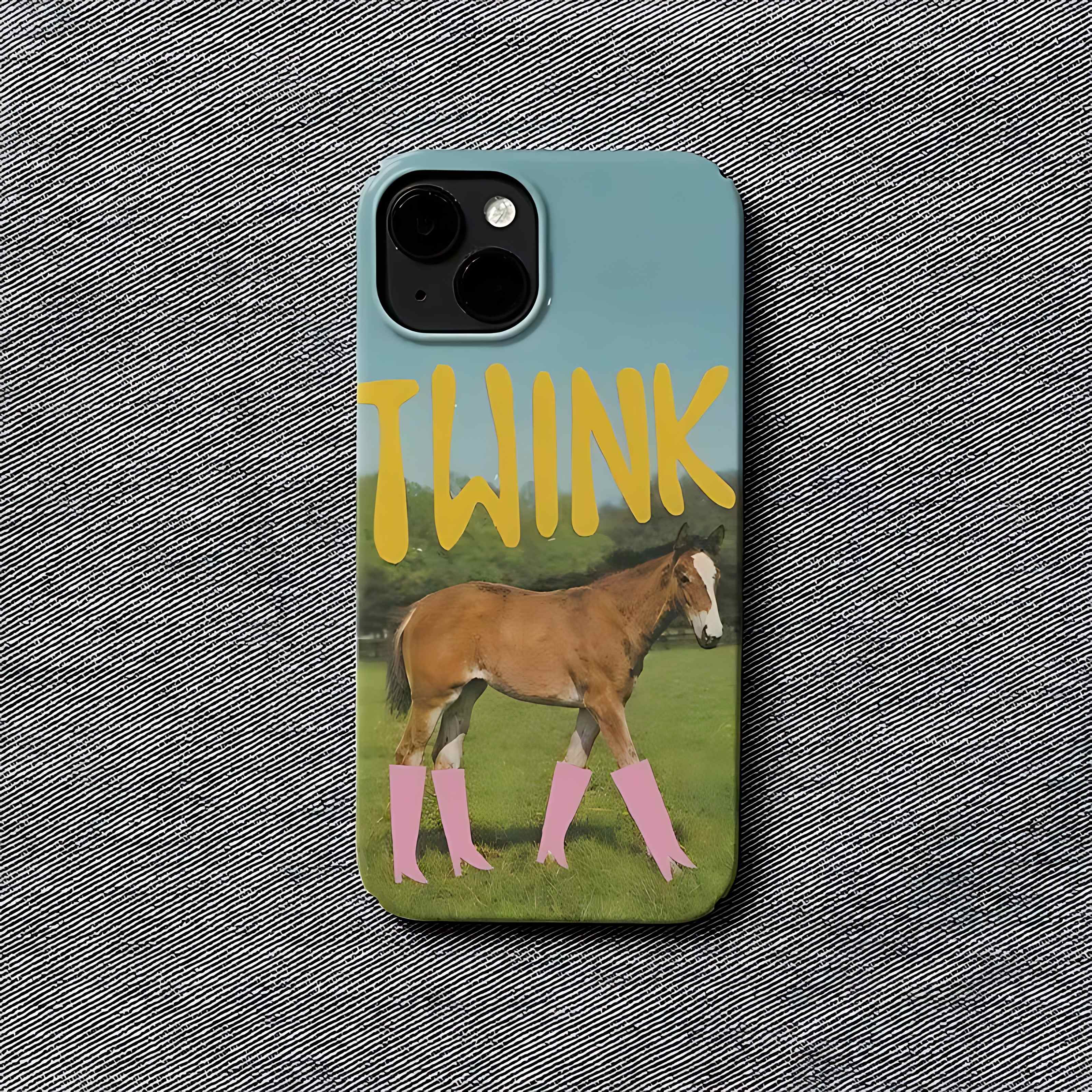 

Playful Horse in Quirky Pink Boots Phone Case for iPhone 17 16 15 14 13 12 11 Air Pro Max X XS XR 7 8 Plus Glossy Hard PC Cover iPhone 11