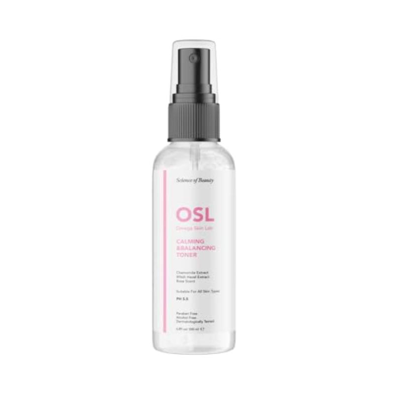 

OSL Calming & Balancing Facial Toner – Расслабляющий уход за кожей с ароматом розы и экстрактами ромашки и гамамелиса – Эффективный тоник для лица для жирной кожи