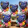 6pcs Spanish Mother's Day Aluminum Foil Balloons Suitable for Mother's Day Party Decoration and Birthday Party Decoration