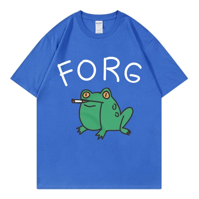 Funny Frog Meme Graphic T Shirts Men Women Clothing High Quality Fashion Short Sleeve Tshirt Summer Casual Loose Cotton T Shirt