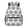 Biohazard Band Tour Backpack Student Boys Girls BookBag Children School Bag Laptop Shoulder Bags for Men Women