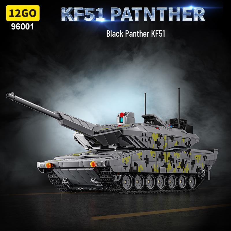 12GO Gen 4 EMBT Panther KF51 Building Blocks Remote Control Toy