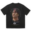 Ja Morant Printed Men's and Women's Casual Trendy Youth Street Hip-hop Basketball Cotton T-shirts
