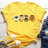 Retro Lylla Teefs Floor Rocket Graphic Tee James Gunn Superhero Movie GOTG 3 Tee Raccoon Rocket and Friends Tshirt Casual Tops