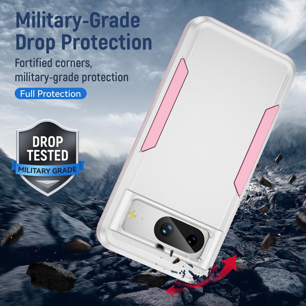 Anti-Klopf-Schutzhülle für Google Pixel 8 Pro, Pixel7, Pixel7a, Pixel8, Pixel 7, 6 Pro, 6A, 7A, Pixel6, stoßfeste Rückabdeckungen