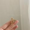 2-4pcs Mini Small Bow Hair Clip for Women Girl Cute Metal Hair Accessories Broken Hair Bang Claw Side Head Clip Summer Headdress