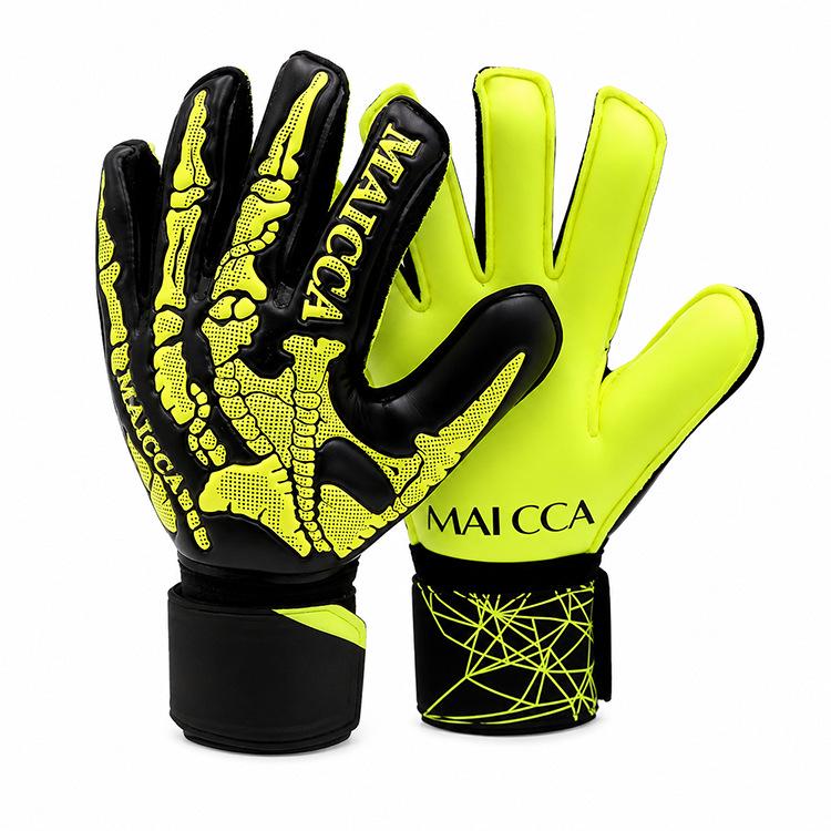 Anti-Slip Wear-Resistant Latex Goalkeeper Gloves for Adults & Kids - Breathable Goalie Training Equipment