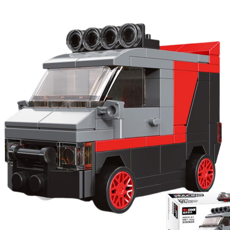 DIY Racing Auto Bus Engineering Fahrzeug Krankenwagen Zurückziehen Modell Bausteine Ziegel Spielzeug Kinder Jungen Kompatibel Mit