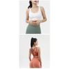 Women S High Impact Fixed Cup Sports Bra For Running Fitness Yoga Summer
