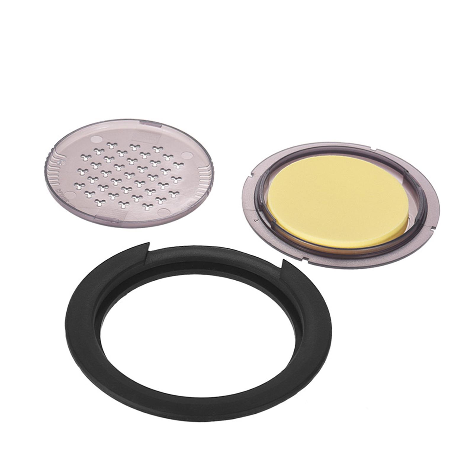 

VERTECHnk SM 20 3 в 1 Крышка резонаторного отверстия акустической гитары Увлажнитель Резервуар для влаги Осушитель для гитар 101 103 мм чёрный