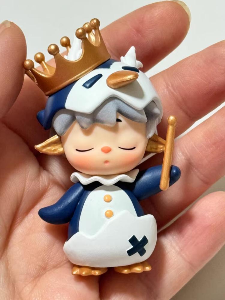 Heyone New Mini Lost Time Town Series Mini Cute Beans Trendy Action Figures Collectible Model Surprise Toy For Kids Adults Children's Birthday Gift