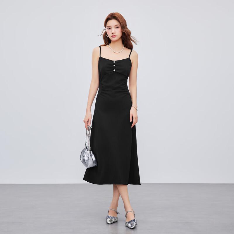 IEF French Style Spaghetti Strap Maxi Dress