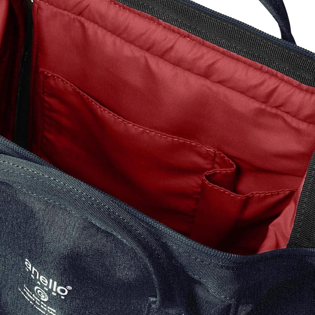 Clasp Backpack A4 SPS GUB3014Z Navy Free Size [anello GRANDE] (S) Clasp/Water Repellent/Multi-Storage