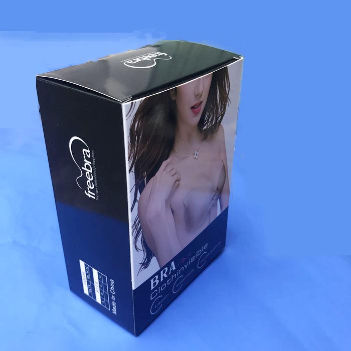Wings Lala Goddess Strapless Silicone Push-Up Seamless Bra with Invisible Nipple Covers