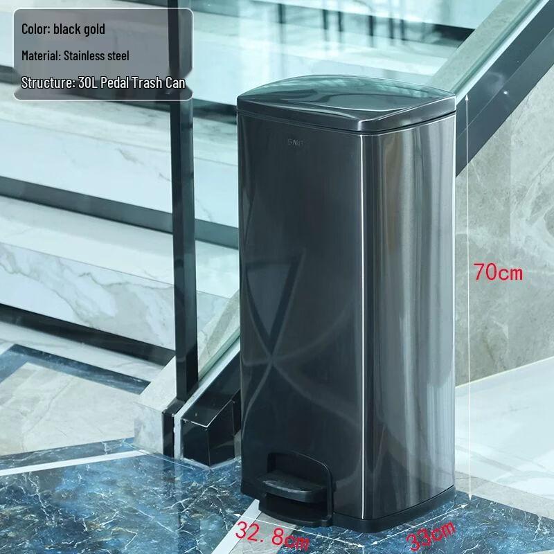 Stainless Steel Standing Ashtray Trash Can