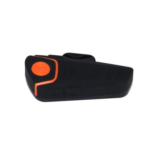 Casque de moto, écouteurs compatibles Bluetooth, casque d'écoute avec micro