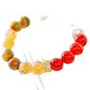 Maillard Maple Natural Tiger'S Eye Honey Milk Cover Citrine Red Chalcedony White Crystal Bracelet Bracelet