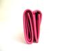Authentic BALENCIAGA Pink Leather Trifold Mini Wallet Compact Wallet #b126  Open box