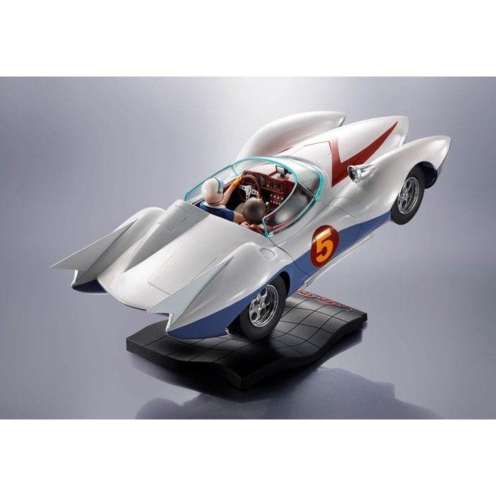 Bandai Tamashii Nations – Speed Racer – Nachbildung des Speed Racer Diecast Chogokin Mach 5 27 cm