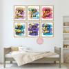 MTL HOE Girls' Room Art Prints - Positive Quotes Kids' Wall Art, Posters for Teen Girls' Bedroom, Nursery, Playroom (Set of 6, 8 X 10 In, Unframed)