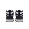 Air Jordan 1 Mid PreSchool 'Obsidian' (Unisex) White / Metallic Gold / Obsidian Kids' Basketball Shoes 640734 174