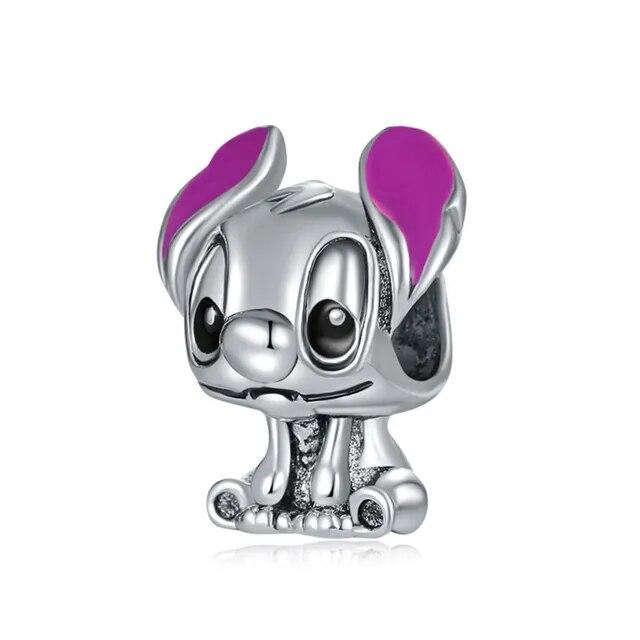 1Pcs Neue Lila Nette Gläser Lippenstift Anhänger Geeignet für Original Mode Armband Halskette Zubehör Frauen DIY Schmuck Machen