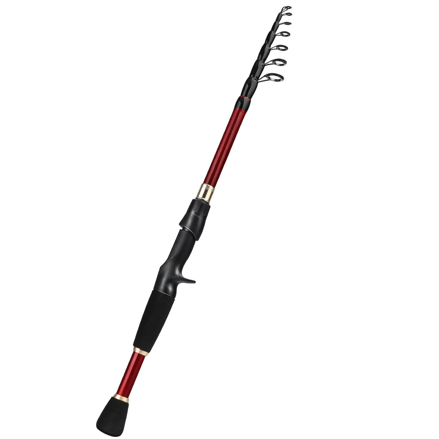 

Телескопическая удочка из стекловолокна 2.1m&casting rod красный