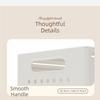 Ventilated Holes Expandable Storage Box Stackable Cabinet Storage Case  Wardrobe