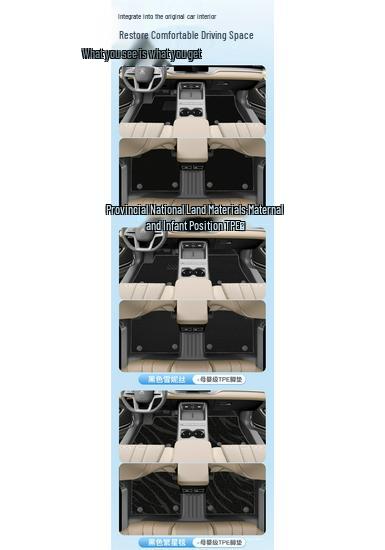 BYD Song PROTPE Floor Mats: Full Coverage, Fits 26 Models, Black Tech Design