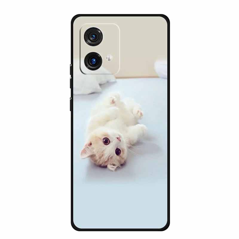 For Motorola Moto G84 G54 5G Case Fashion TPU Soft Silicone Cover Phone Cases for Moto G54 MotoG84 2023 Original New Tiger Capa