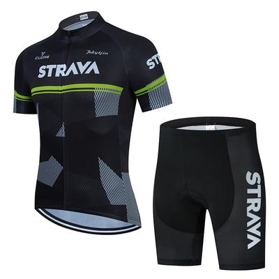 Cycling Suit Short Sleeve Suit Men's Summer Cycling Shirt Road Mountain Bike Cycling Top Pants 2026 Summer Breathable Cycling Suit Suit