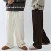 Onl Men S Long Pin Tuck Fleece Corduroy pantS